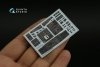 Quinta Studio QDS+35108 MH-60L 3D-Printed & coloured Interior on decal paper (Kitty Hawk) (with 3D-printed resin parts) (small version) 1/35